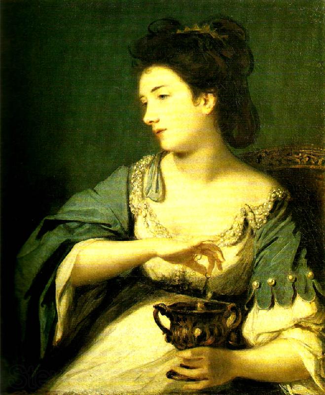 Sir Joshua Reynolds miss kitty fisher in the character of cleopatra